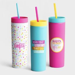 Cue the Confetti - Straw Tumbler